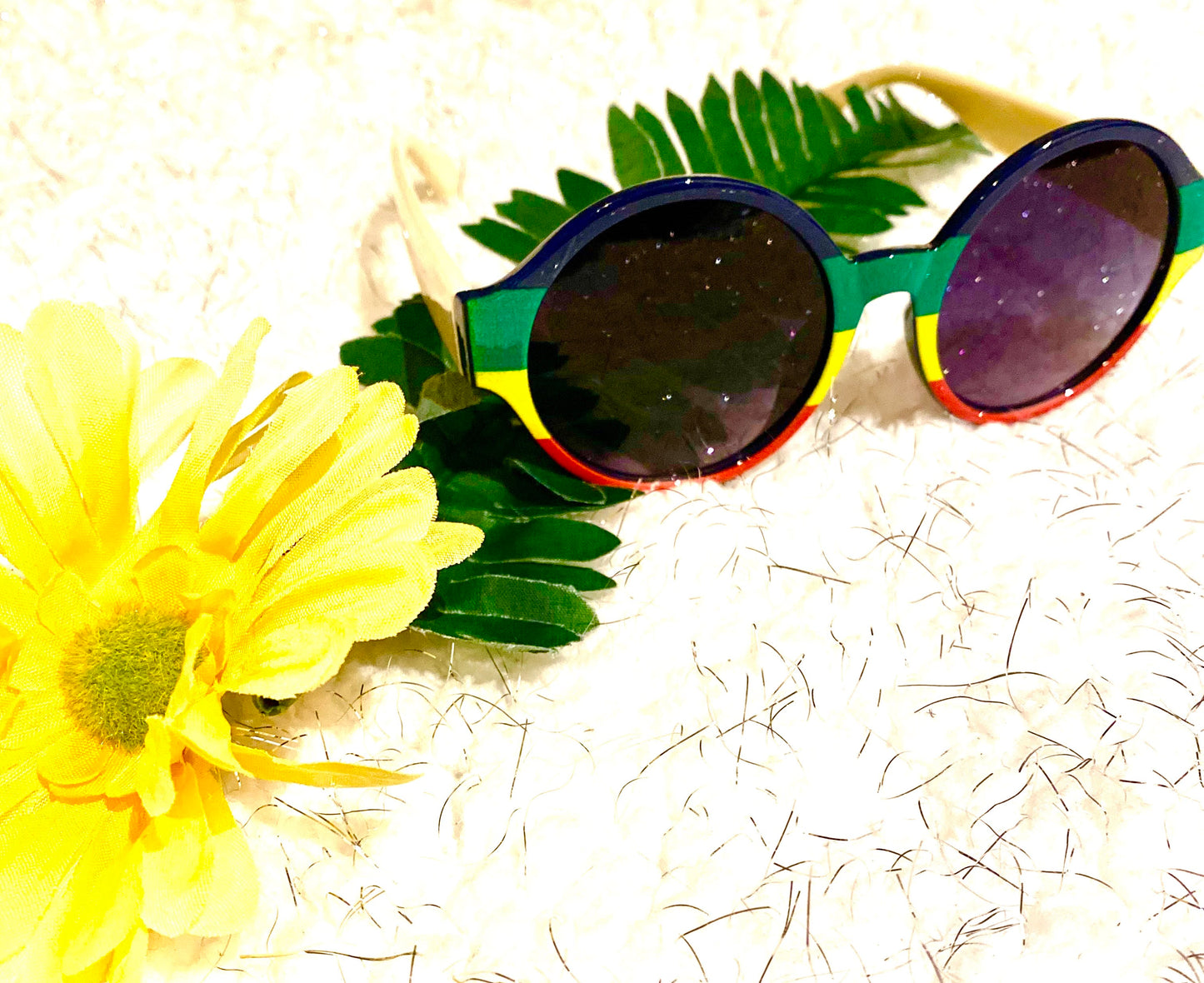 Caribbean sunshine ROUND sunglasses